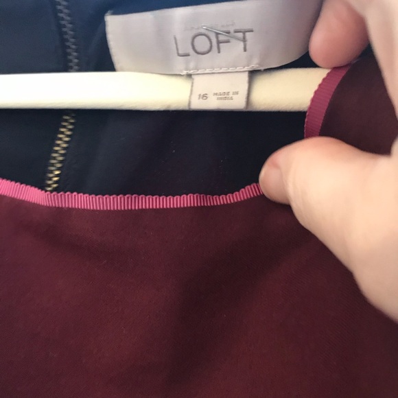 Fall colored zip dress - Picture 2 of 3